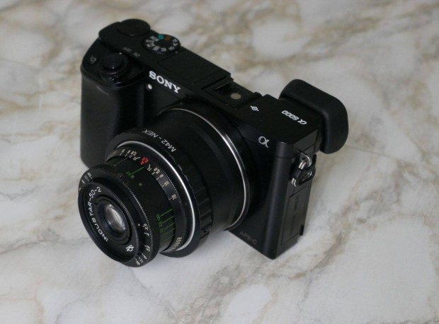 Sony E-mount 50mm f3.5 APS-C s Full frame objektv Industar 50mm f3.5