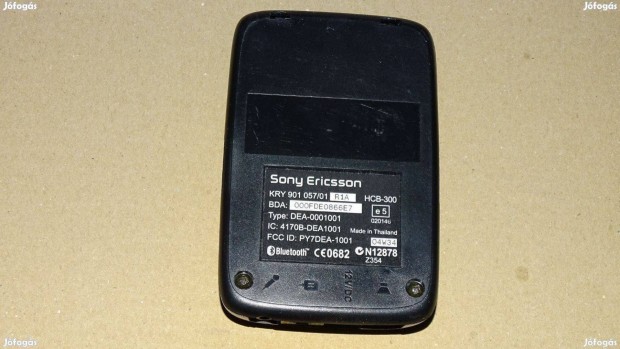 Sony-Ericsson Bluetooth auts kihangosit kzpont