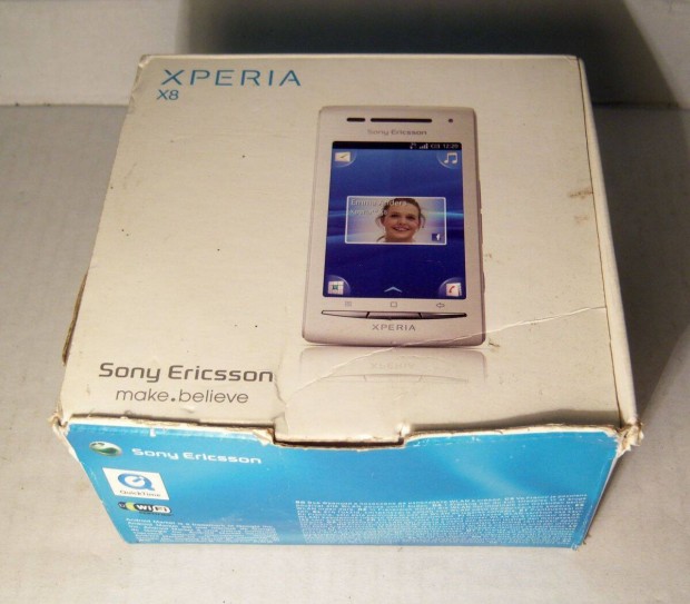 Sony Ericsson Xperia X8 (2010) res Doboz v2 (White)