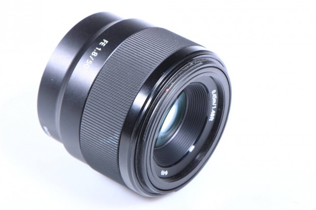 Sony FE 1.8 50 mm E mount objektv 