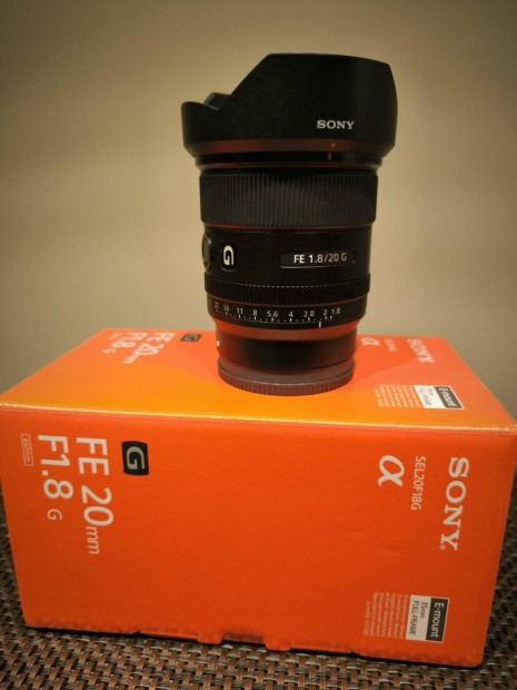 Sony FE 20mm F1.8 G objektv