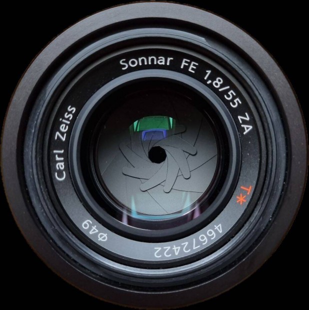 Sony FE 55mm F1.8 ZA, Sonnar T / SEL55F18Z