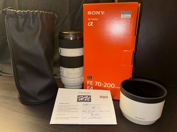 Sony FE 70-200 f/4 G OSS telefot-zoomobjektv