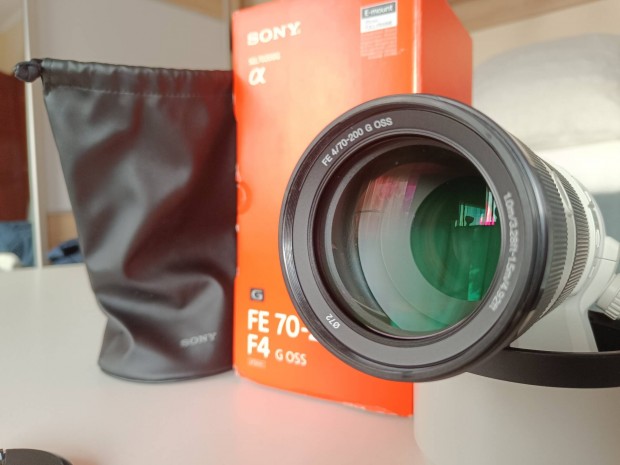 Sony FE 70-200 mm F4 G OSS elad 