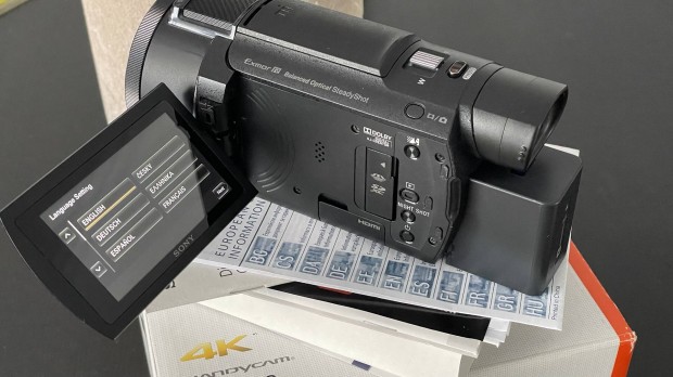 Sony Fdr-ax53 4k kamera szinte uj!