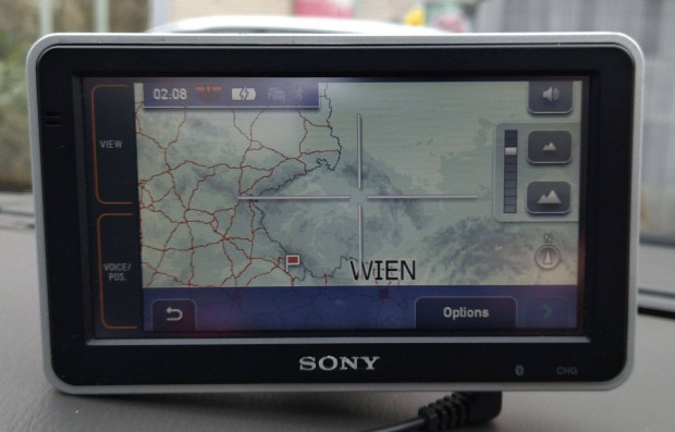 Sony GPS Nav-U-GPS NV-U93TW tartozkokkal Nyugat-Eurpa Trkppel