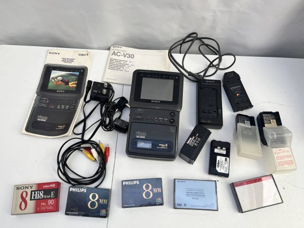 Sony GV-9 video walkman 8 V8-6Clhsp kazetta j