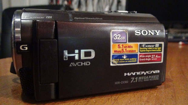 Sony HDR-CX360 Fullhd Videokamera