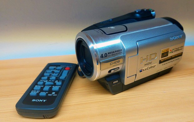 Sony HDR HC5E HDV (1080i) szalagos videkamera, hibtlanul, dobozban