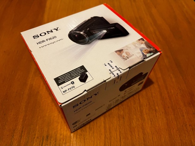 Sony HDR-PJ620 Handycam, kamera akr vlogolshoz
