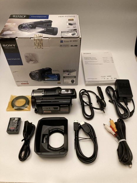 Sony HDR-PJ740VE Fullhd videókamera, kamera