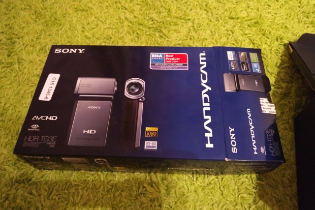 Sony HDR-TG3E videkamera (HD), digitlis kamera, fnykpez