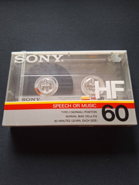 Sony HF60 Speech or Music bontatlan kazetta 