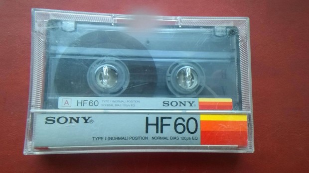 Sony HF 60 retro hang kazetta , gyjti llapot