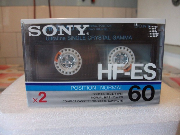 Sony HF - Es 60 deck kazetta 2 db egyben ( 1986 )