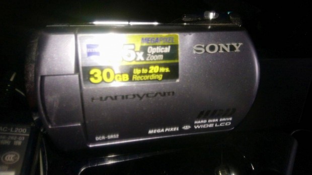 Sony Handycam HDD DCR-SR52 elad