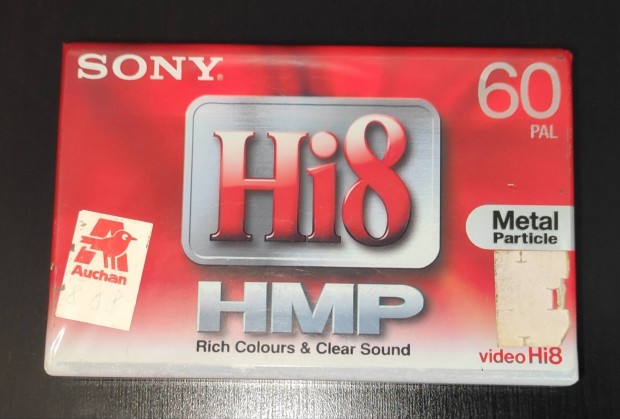 Sony Hi8 videkazetta, bontatlan