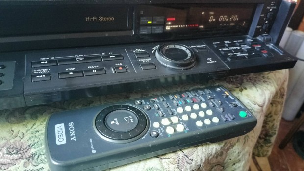 Sony Hifi Stereo videó Recorder gyári távirányítóval