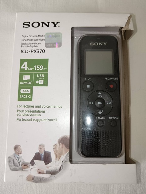 Sony ICD-PX370 diktafon elad