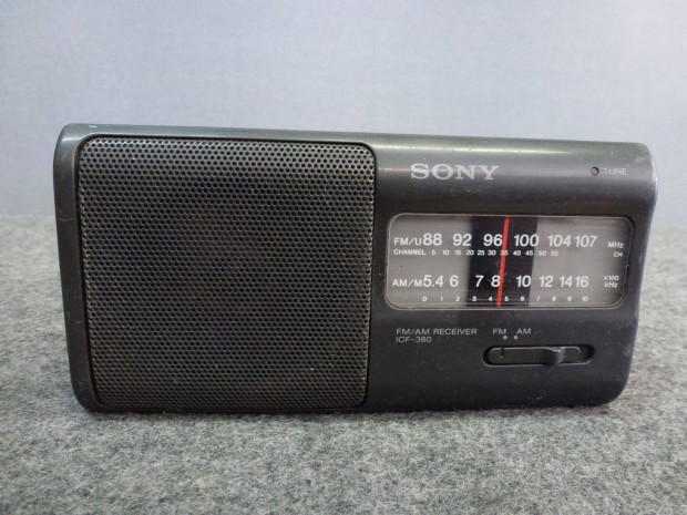 Sony ICF 380 zsebrdi