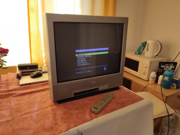 Sony KV-21FT sk kpernys kpcsves tvirnyt TV hibtlan llapot