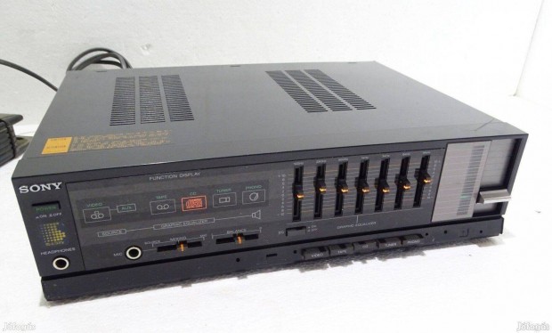 Sony LBT-V50W sztere erst fekete (1986)