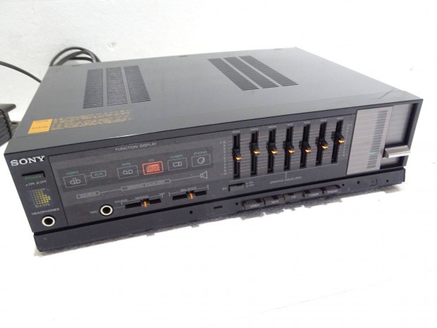 Sony LBT-V50W sztere erst fekete (1986)