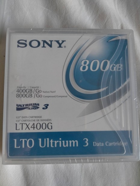 Sony LTO Ultrium 3 800GB cartridge Új