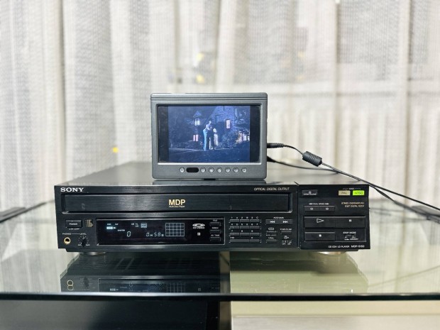 Sony MDP-515D CD CDV LD Laser Disc Lejtsz Hi-Fi hifi