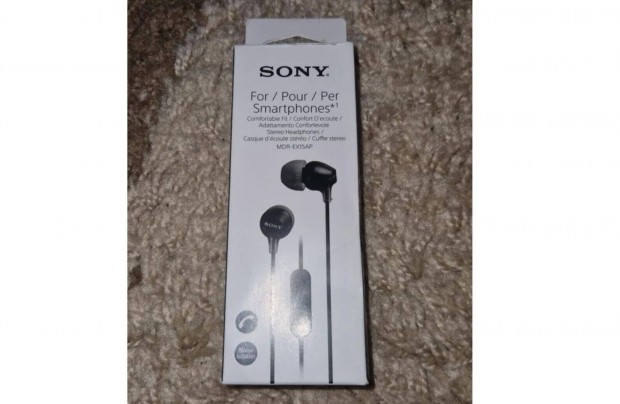 Sony MDR-EX15AP jack dugs flhallgat vadonat j