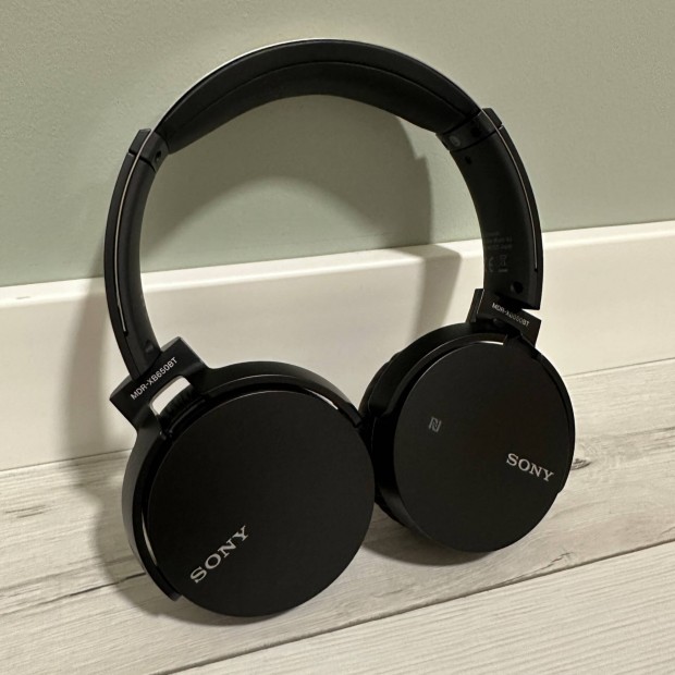 Sony MDR-XB650BT fejhallgat, Bluetooth, tesztgyztes, j, doboz, jr