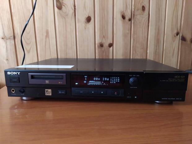 Sony MDS-501 minidisc lejtsz