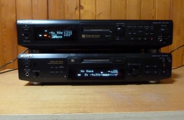 Sony MDS-JE530 Minidisc deck Recorder Player lejtsz fekete