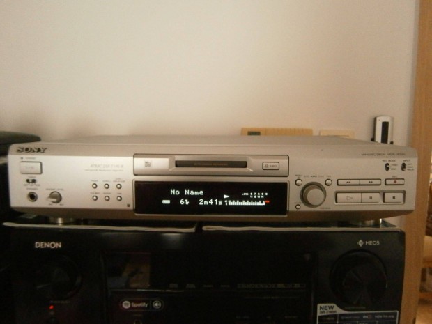 Sony MDS-JE 530 minidisc rekorder ( ezst )