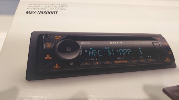 Sony MEX-N5300BT tpus, Bluetooth kihangosts autrdi, jszer 
