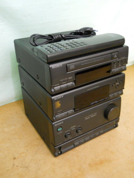 Sony MHC-3800 ,80W,6-16 ohm,2 hangfalas CD-s,rdis hifitorony