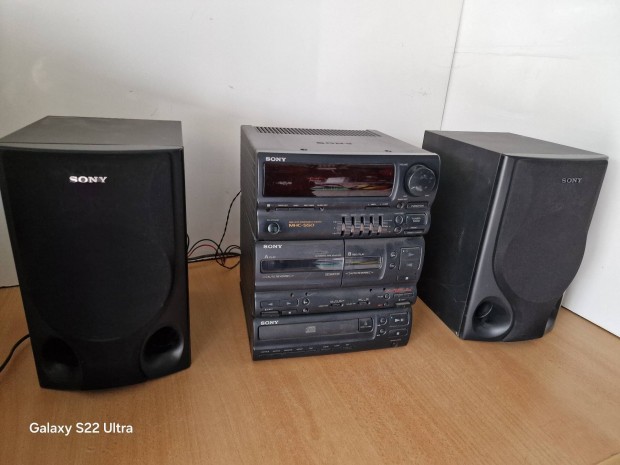 Sony MHC 550 hifi torony 