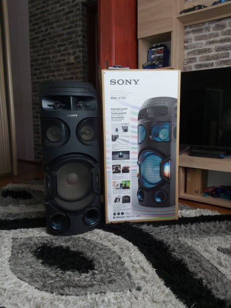 Sony MHC V72D Party hangfal.