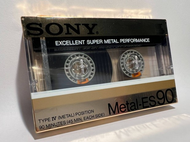 Sony Metal Es-90 magn kazetta, 1985, j, Japn piacos