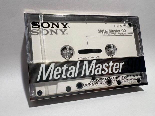 Sony Metal Master 90 magn kazetta, 1988, j, Japn piacos