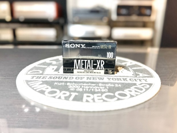 Sony Metal-XR 100 Kazetta Magnkazetta Bontatlan Hi-Fi