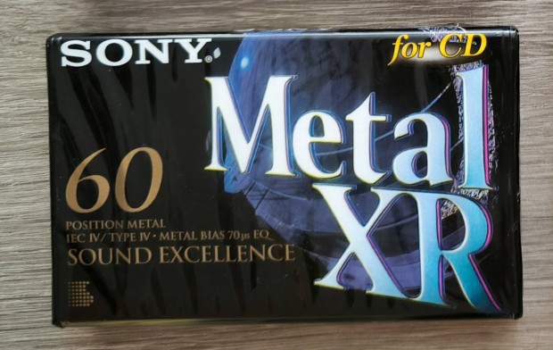 Sony Metal XR 60 bontatlan kazetta 