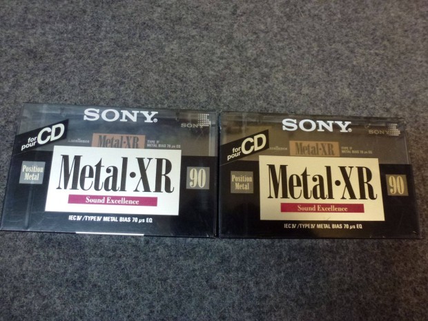 Sony Metal XR-90 kazetta