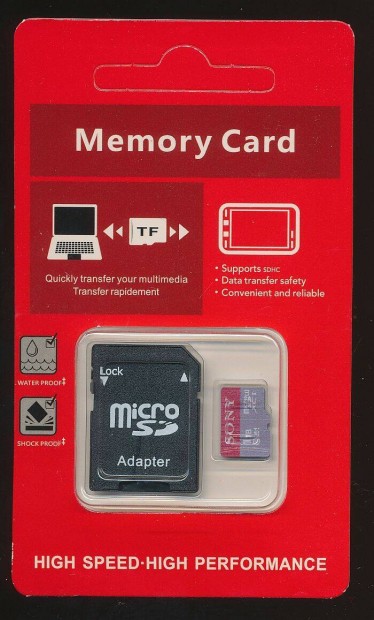 Sony Micro-SD memriakrtya 1 TB, j!