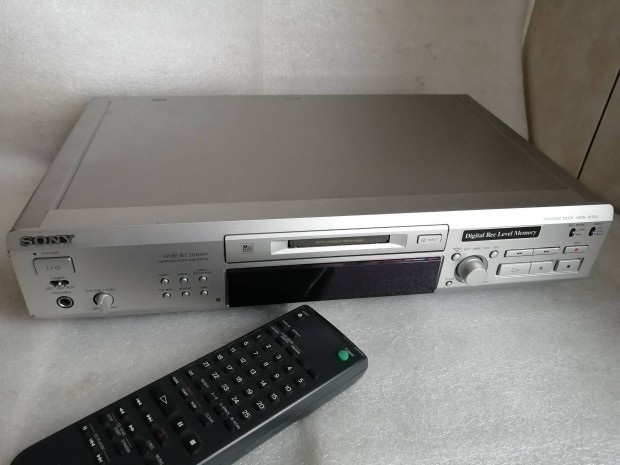 Sony Minidisc recorder tvirnytval 