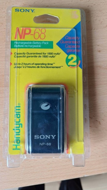 Sony NP-68 akkumultor kamerhoz