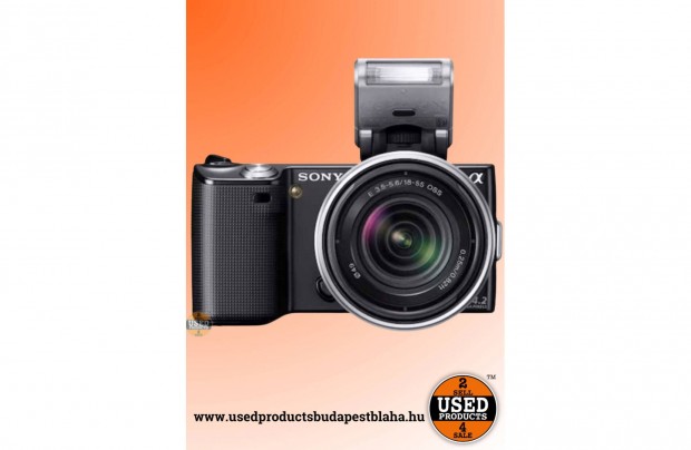 Sony Nex-5 + Objektv 18-200mm E f3.5-6.3 | Used Products Budapest Bla