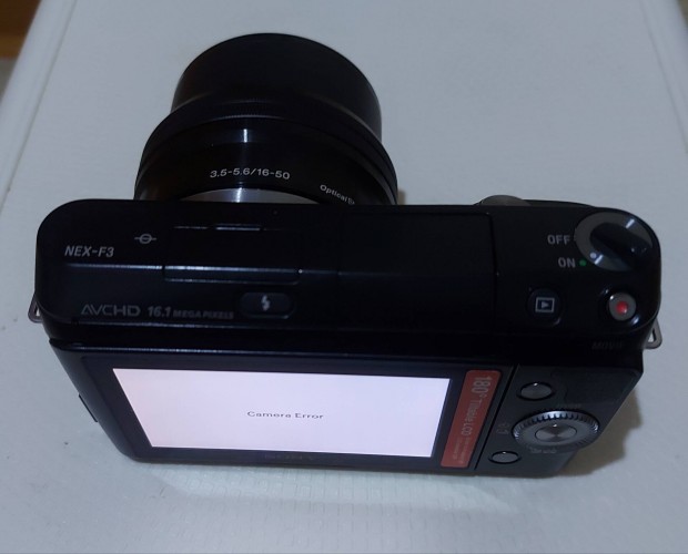 Sony Nex F3 MILC Digitális fényképezőgép.