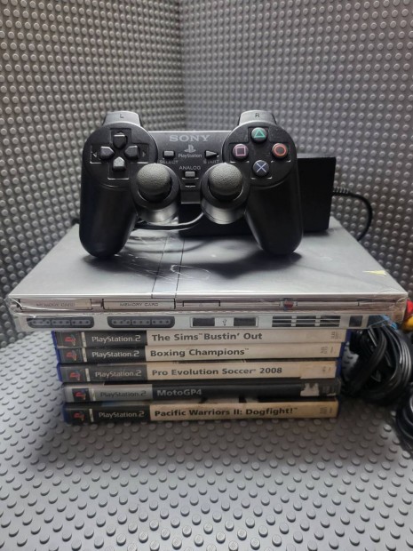 Sony PS2 konzol 5 jtkkal