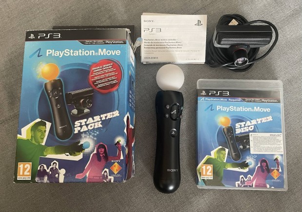 Sony PS3 Move Motion Controller Starter Pack Playstation 3 fagyi